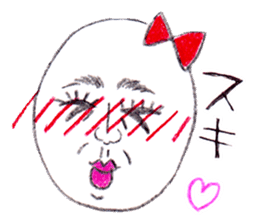 Tamako. she is a very lovely egg. sticker #2313851