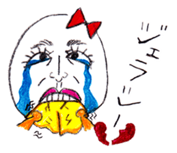 Tamako. she is a very lovely egg. sticker #2313871