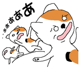 Life of two laughable cats sticker #2314011