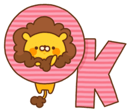 fluffly Lion sticker #2314648