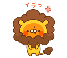 fluffly Lion sticker #2314652