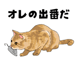 Cats illustration sticker sticker #2315284