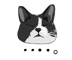 Cats illustration sticker sticker #2315290