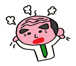 Everyday father company employee. sticker #2315440