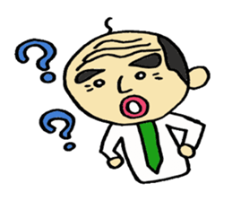 Everyday father company employee. sticker #2315442