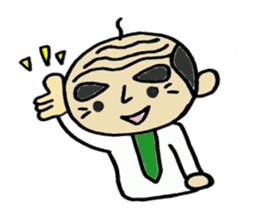 Everyday father company employee. sticker #2315446