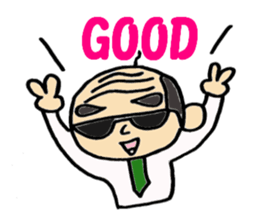 Everyday father company employee. sticker #2315453