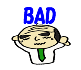 Everyday father company employee. sticker #2315454