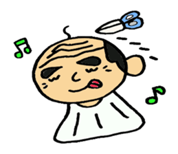 Everyday father company employee. sticker #2315456