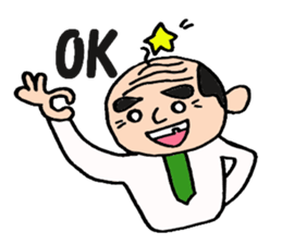 Everyday father company employee. sticker #2315462