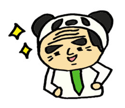 Everyday father company employee. sticker #2315463