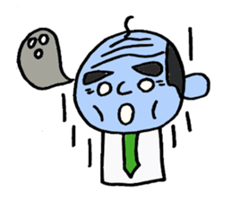 Everyday father company employee. sticker #2315466