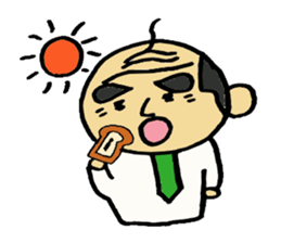 Everyday father company employee. sticker #2315471