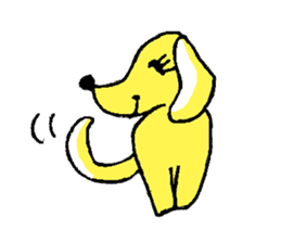 dog "guu" sticker #2315735
