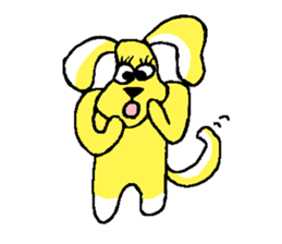 dog "guu" sticker #2315741