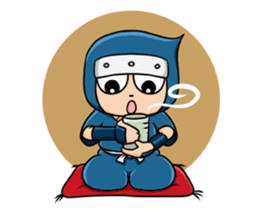 nin nin ninja sticker #2315770