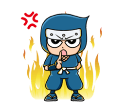 nin nin ninja sticker #2315776