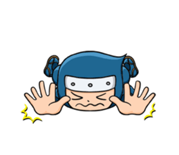 nin nin ninja sticker #2315779