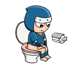 nin nin ninja sticker #2315789