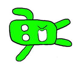 Greenman. sticker #2315979