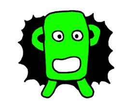 Greenman. sticker #2315989