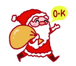 Cute Santa Claus sticker #2316633