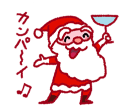 Cute Santa Claus sticker #2316634