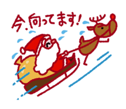 Cute Santa Claus sticker #2316635