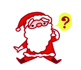 Cute Santa Claus sticker #2316636