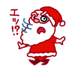 Cute Santa Claus sticker #2316639