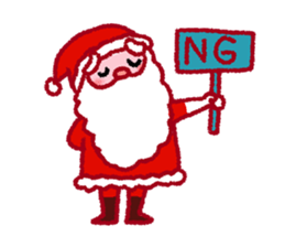 Cute Santa Claus sticker #2316669