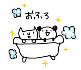 cat & panda Part2 sticker #2316782