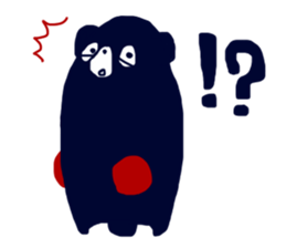 Aory the bear boxer sticker #2317128