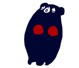 Aory the bear boxer sticker #2317134