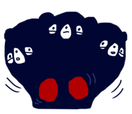 Aory the bear boxer sticker #2317141