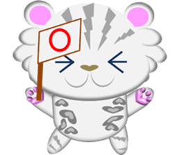 Snow Leopard  "YUKI chan" sticker #2317260