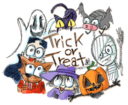 Halloween Kids sticker #2317653