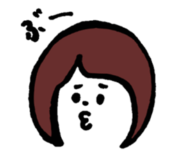 happy life of a bob girl sticker #2317776