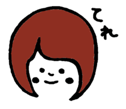 happy life of a bob girl sticker #2317781