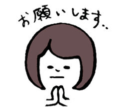 happy life of a bob girl sticker #2317782