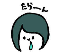 happy life of a bob girl sticker #2317783