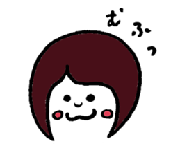 happy life of a bob girl sticker #2317790