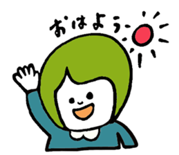 happy life of a bob girl sticker #2317794