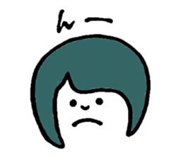 happy life of a bob girl sticker #2317795