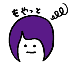 happy life of a bob girl sticker #2317797