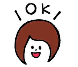 happy life of a bob girl sticker #2317801