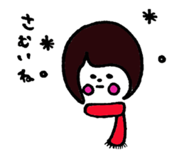 happy life of a bob girl sticker #2317804