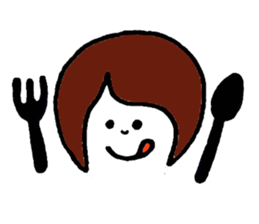 happy life of a bob girl sticker #2317807