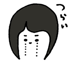 happy life of a bob girl sticker #2317810