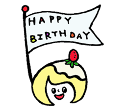 happy life of a bob girl sticker #2317811